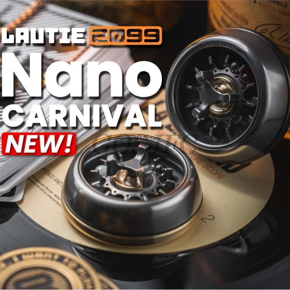 EDC LAUTIE コイン型　メタルトイ LAUTIE Carnival Spinner, Fidget Spinner, 2099 Series