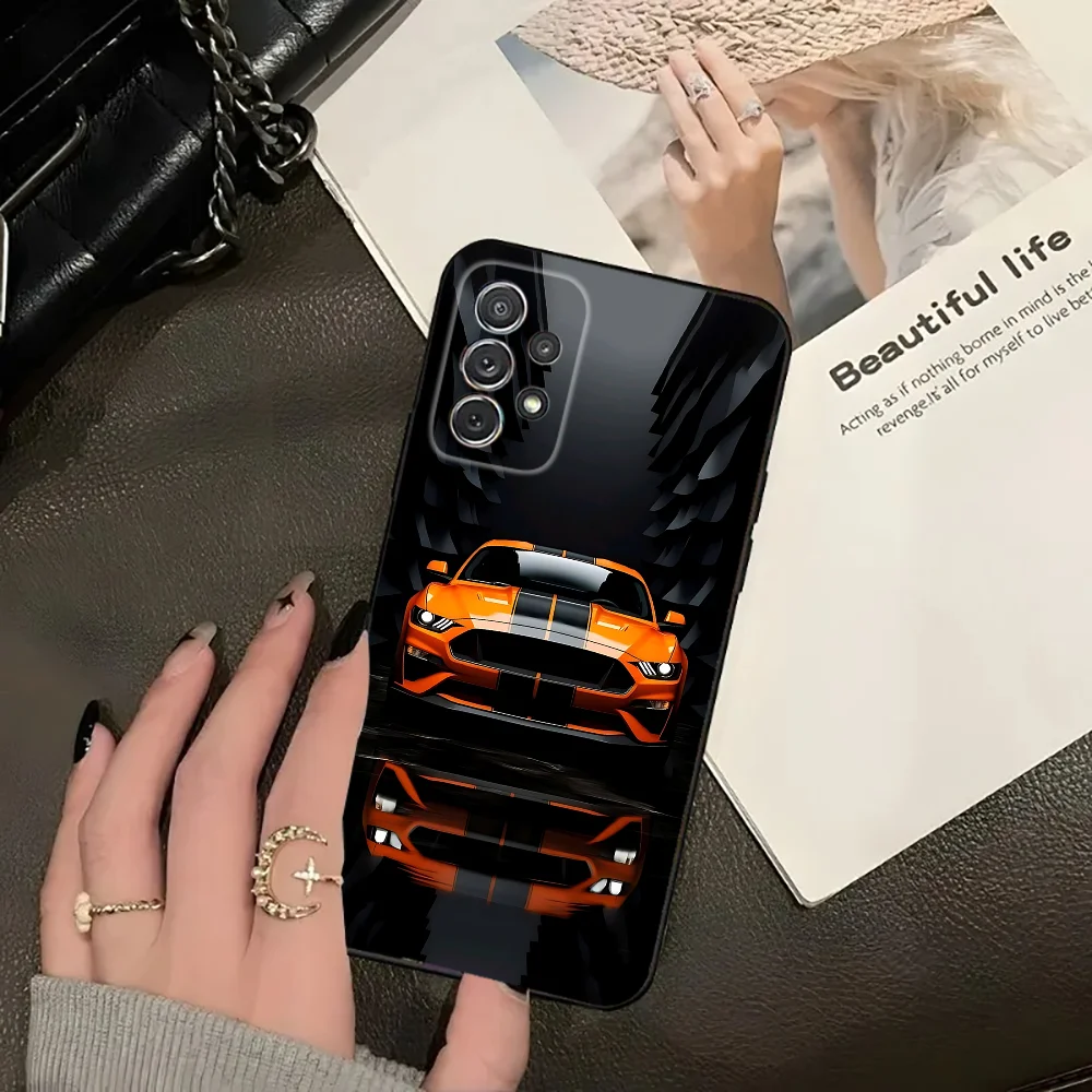 Ford Mustang Phone Case, Black, for Xiaomi and Redmi