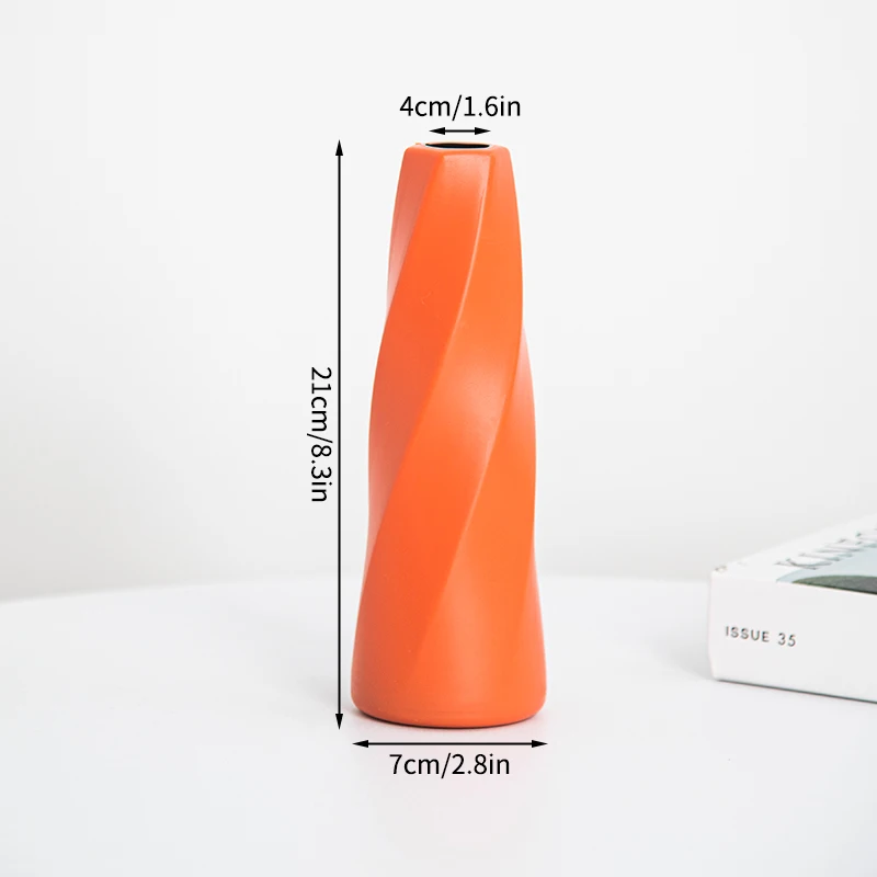 Nordic Flower Vase for Home Decor - 3-Color Decorative Hydroponic Planter