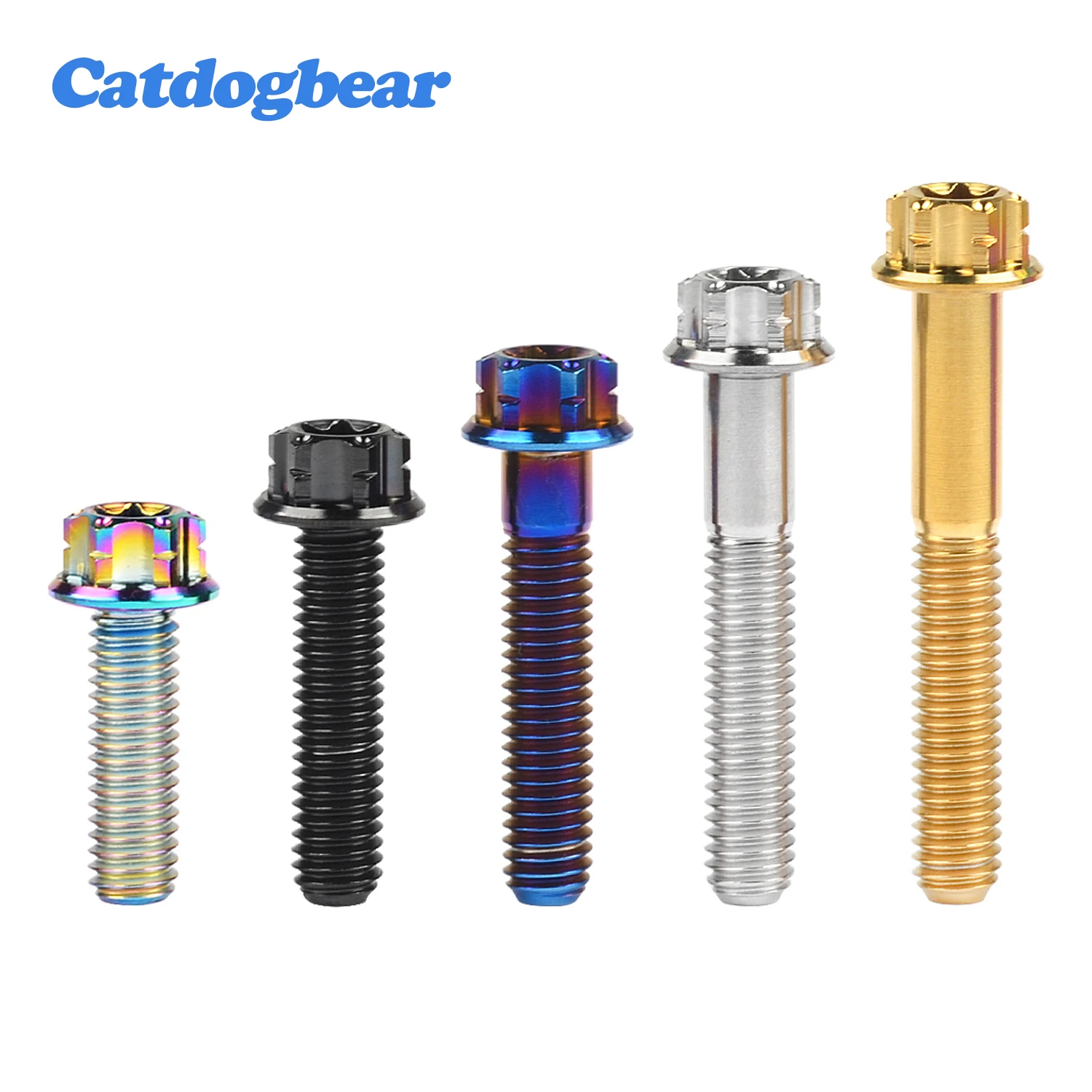 Vis En Alliage Titane Filetage De Précision Pour Manivelle De Vélo