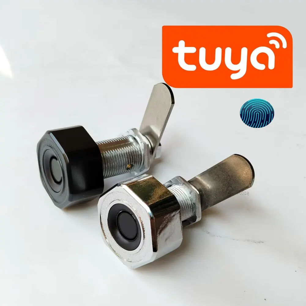 Tuya SmartLife APP Remote Control Smart Fingerprint Cabinet Drawer Strongbox Mailbox Electric Lock