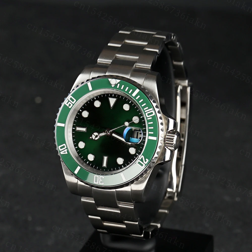 2022 Fashion New 40mm Men's Leisure Sports Sapphire Mirror Stainless Steel Material Waterproof Automatic Mechanical Watch