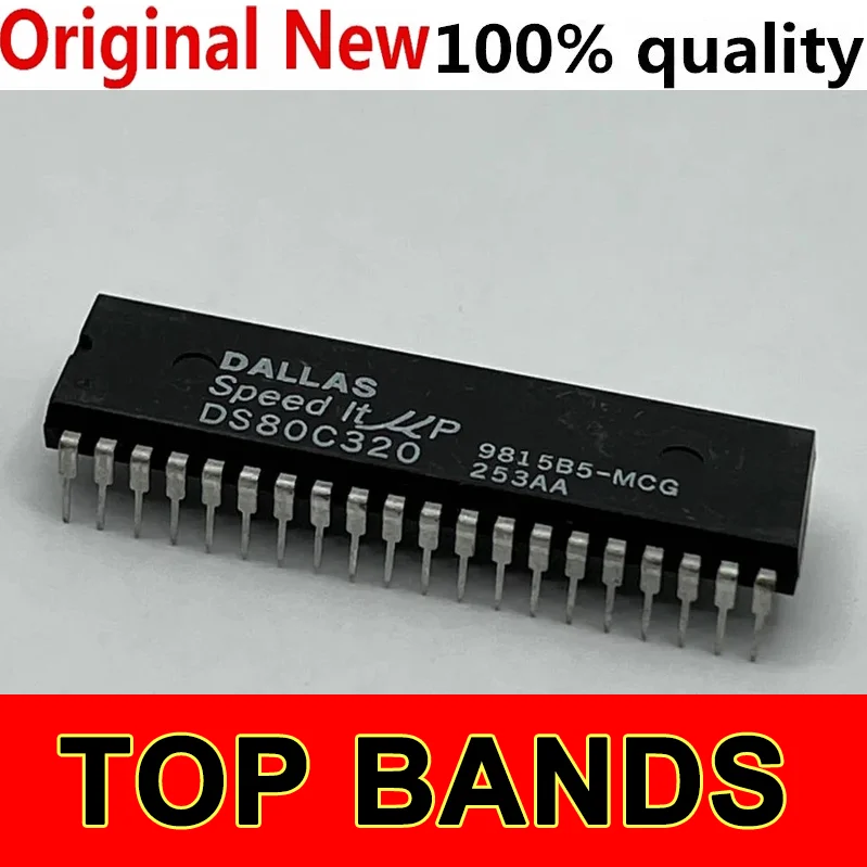 

NEW Original 5pcs DS80C320 DS80C320MNG DS80C320MCG In-line DIP40 imported genuine quality assurance IC Chipset