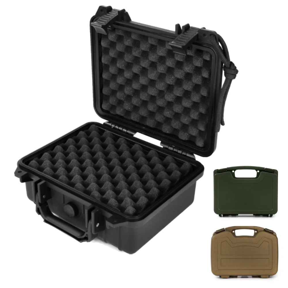 SRC Rifle Gun Hard Case Black for Hunting/airsoft Durable With Soft Foam  Padding for sale online