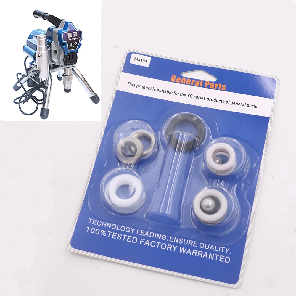 Aftermarket Pump Repair Kit 244194 For Sprayer 244194 Spay Gun 390 395 490 495