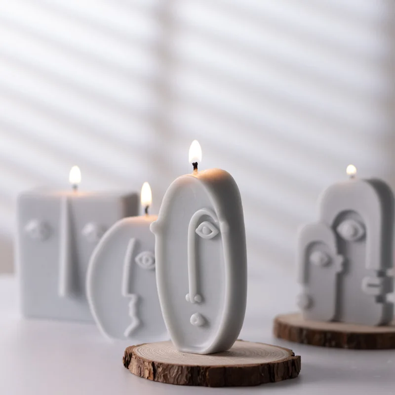 

Maya Culture Scented Candle Modern Room Decoration Creative Desktop Accessories Home Decorative Candle Handmade Crafts Gift