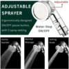 3 Mode Bidet Faucet External Shower Head Bathroom Kitchen Basin Tap Adapter Splitter Set Water Diversion Shower for Beauty Salon 2