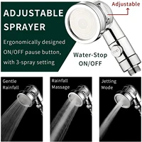 3 Mode Bidet Faucet External Shower Head Bathroom Kitchen Basin Tap Adapter Splitter Set Water Diversion Shower for Beauty Salon 2