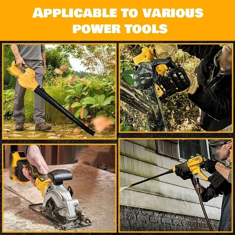 Makita 리튬 배터리 도구 용 밀워키 용 Dewalt 용 AC 110V DC 18V 20V 전원 공급 장치 변환기 어댑터 HongSong Lomvum ZhiPu