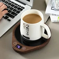 110V/220V Cup Heater Coffee Mug Warmer Hot Tea Makers Electric Hot Plate Heating Pad 3 Gear Warmer Coaster Thermal Mug Heater 1