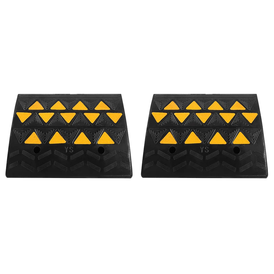 Heavy Duty Rubber Curb Ramps for Vehicles
