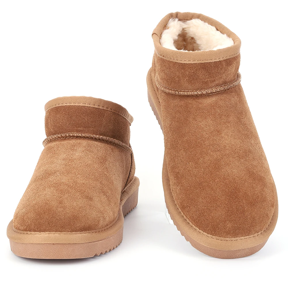 Water Resistant Thermal Plush Snow Boots for Women