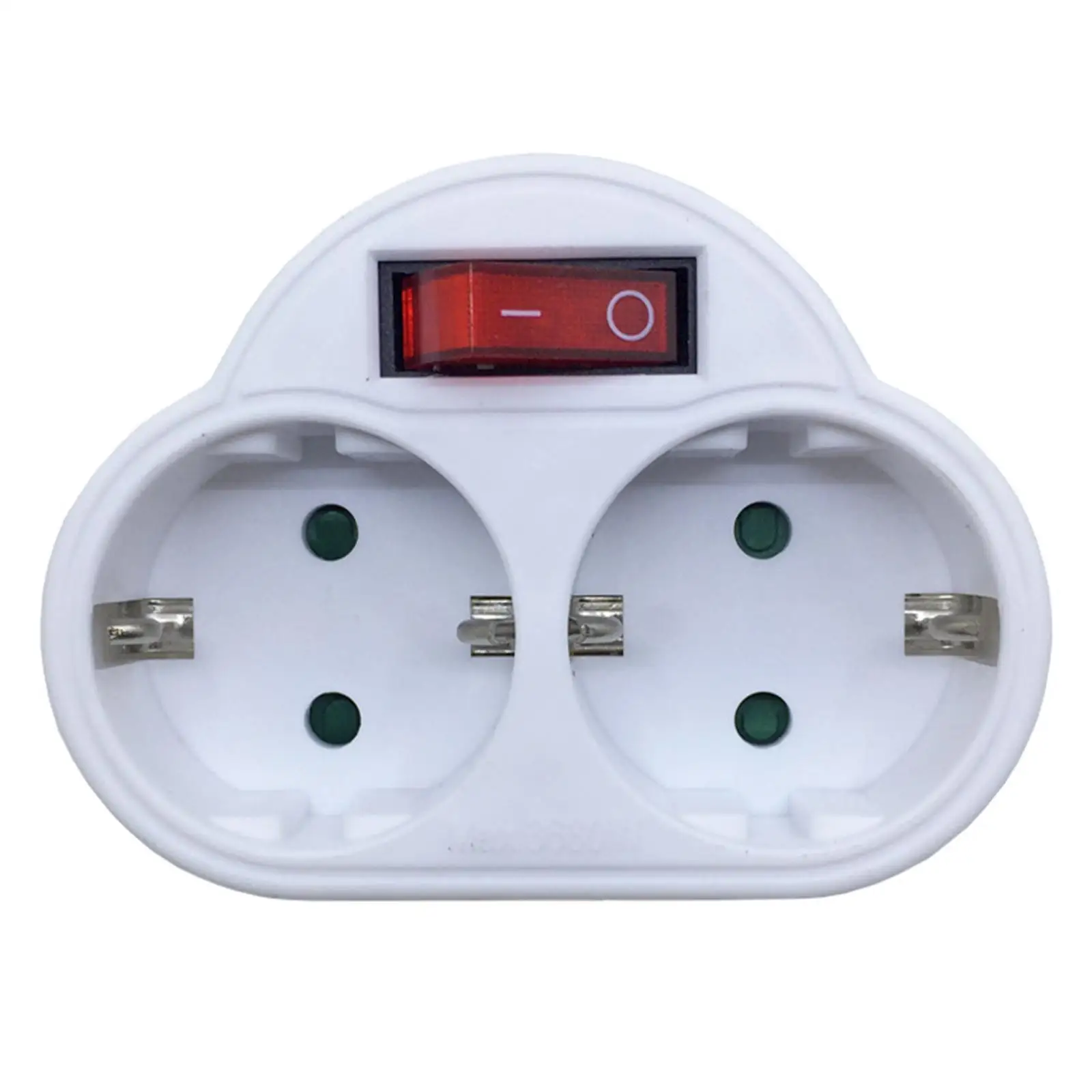 EU-Electrical-Socket-With-ON-OFF-Switch-2-Pin-4-8mm-European-Standard ...