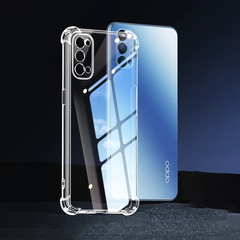 Enhanced Shock-Absorbent Transparent Silicone Phone Case