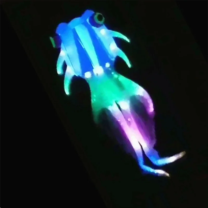 Free Shipping led kites flying for adults kites led octopus kites jellyfish kites goldfish kites Outdoor toys steering power koi 5