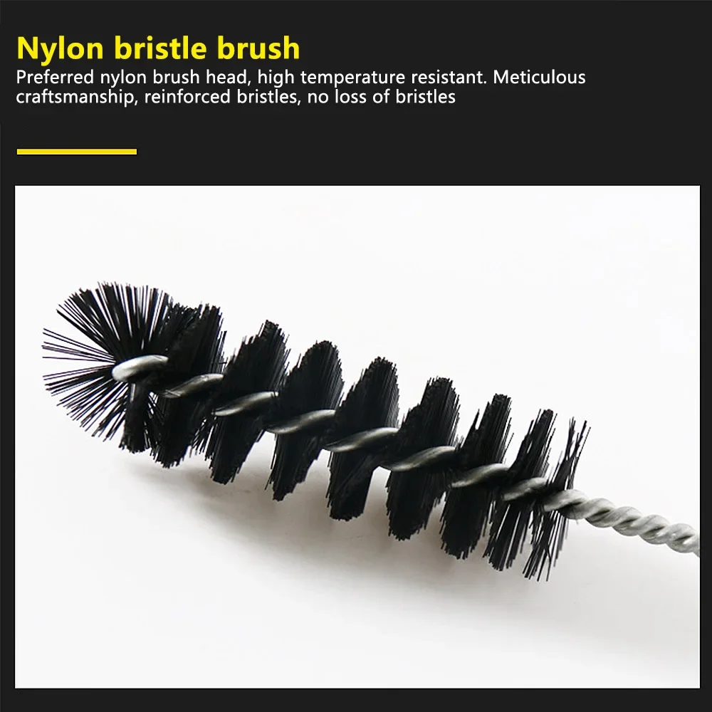 Car Cleaning Tools 2pc Car Cleaning Tools Engine Maintenance Intake Valve Cylinder Carbon Removal Brush Cleaning Brush Inspection Tool Car Wash Kit
