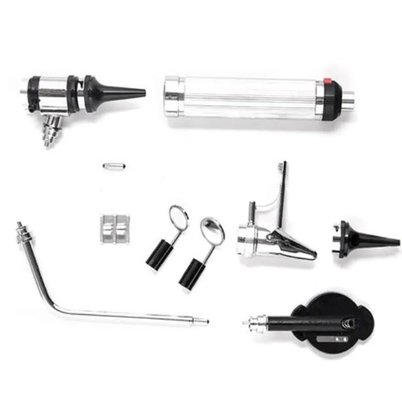 Made of high quality stainless steel combination of the five official checkers audioscope fundus mirror ear muzzle laryngoscop