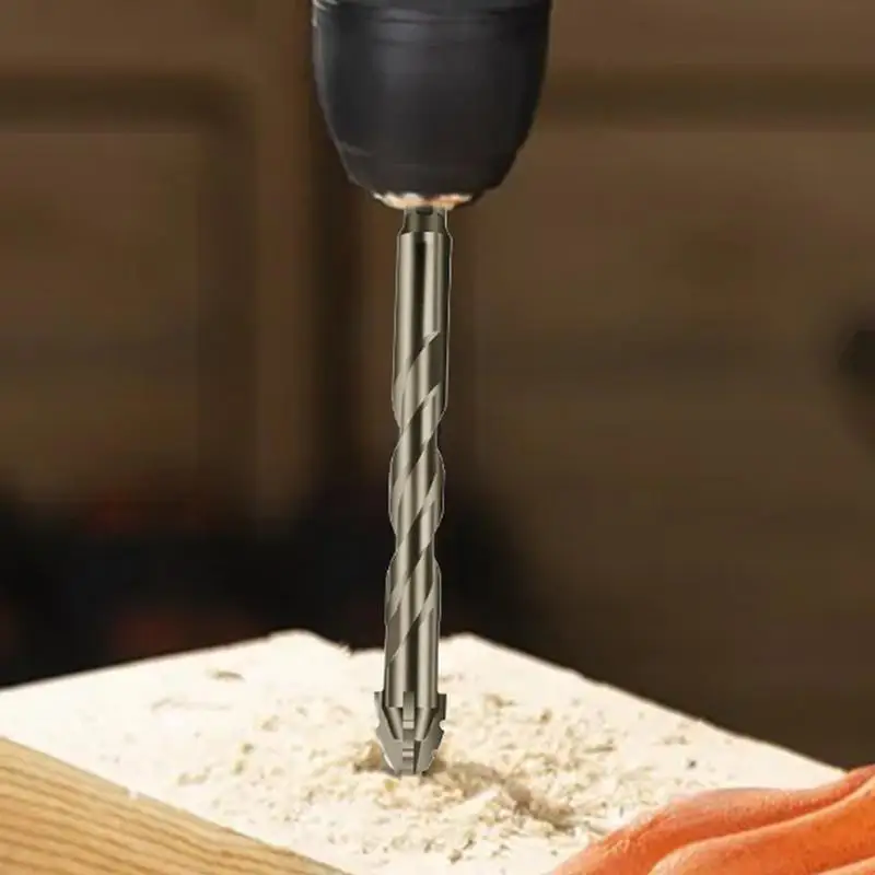 Eccentric Drill Bit Set Four-Flute Sawtooth Metal Eccentric Drill Bits Versatile High Hardness Twist Drill Bits For Drilli tool