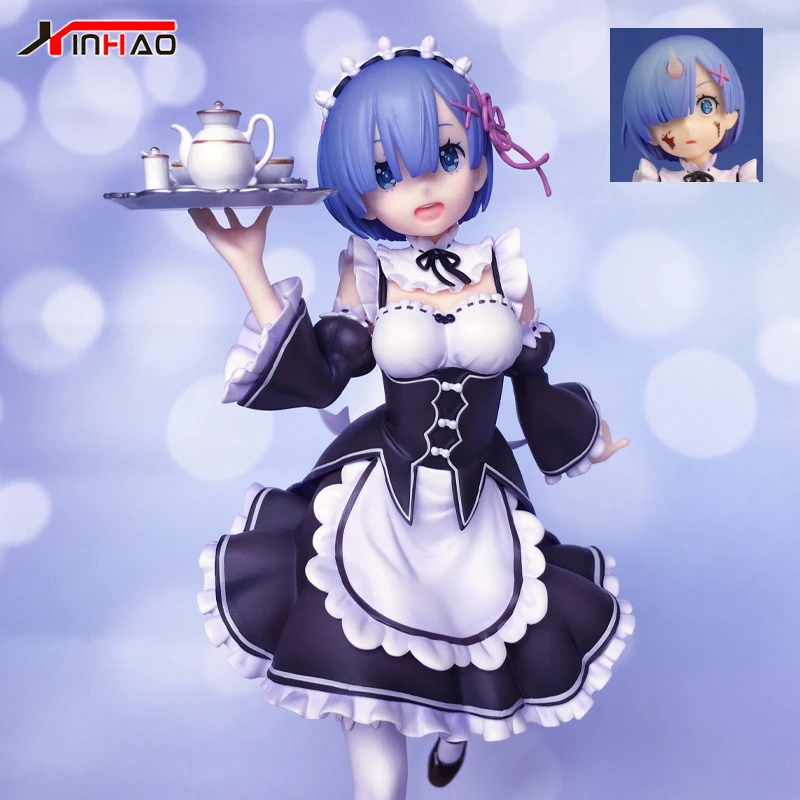 Re : Zero Japão Anime Static Figura PVC Brinquedos 11.5