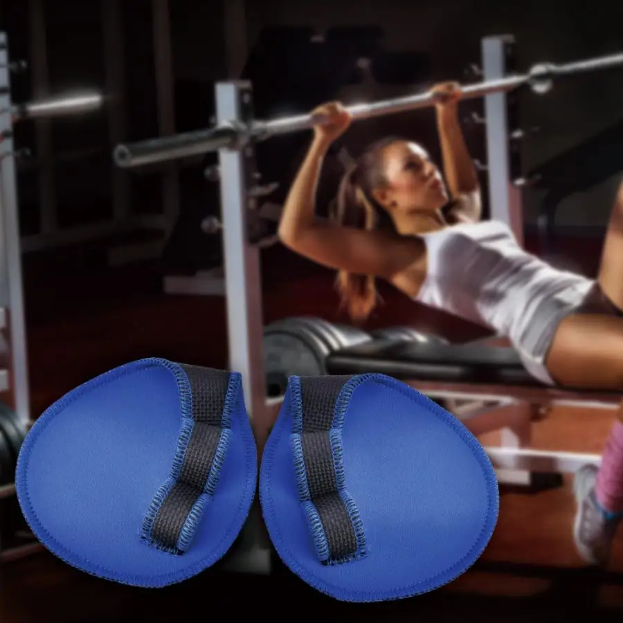 1 Pair Unisex Anti Skid Weight Lifting Training Gloves Fitness Sports Body Building Dumbbell Grips Support Hand Protector