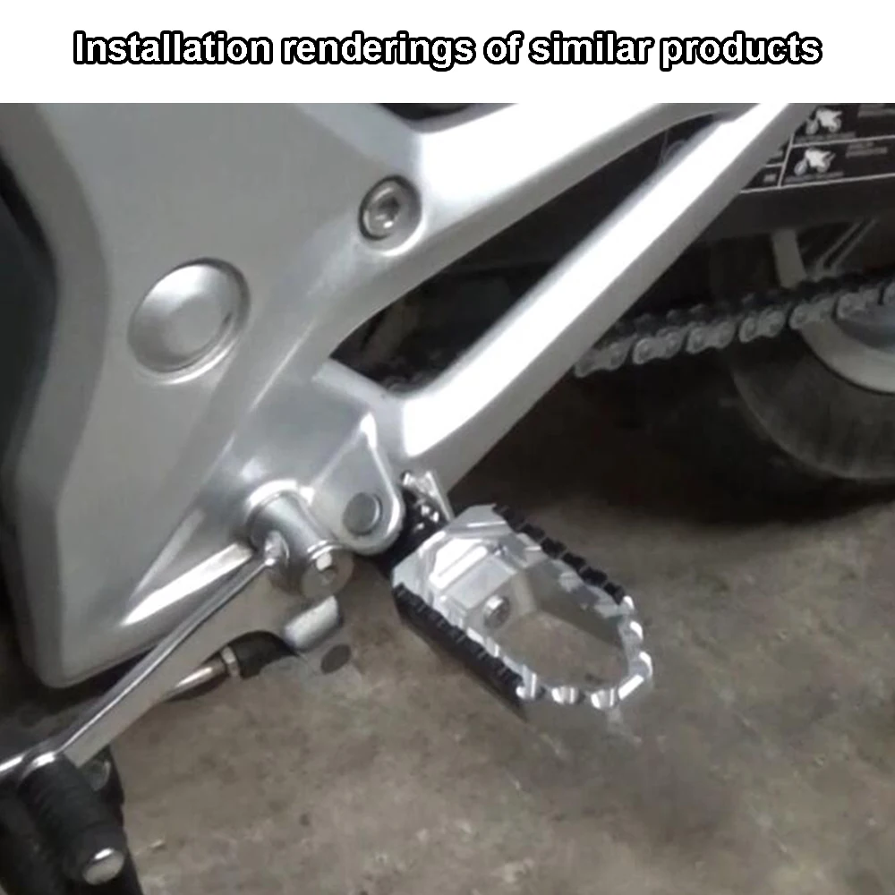 Fit For Honda CROSSTOURER NC750S NC750X-CROSSRUNNER VFR800F Motorcycle CNC Foot Pegs Pedals Front Footrests Adjustable motorcycle accessories motorcycle footrests
