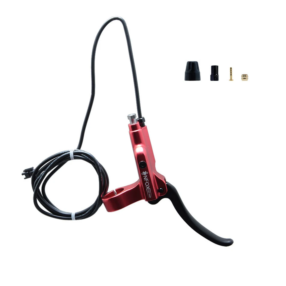 Universal Electric Scooter Brake Lever Hydraulic Brake Cut Off Power Ebike Rubber Sleeve Oil Needle Copper Sleeve Set