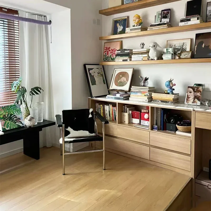 Poltrona Lounge in Pelle PU e Vera Pelle con Struttura in Acciaio Inossidabile per Soggiorno, Stile Bauhaus - immagine 6