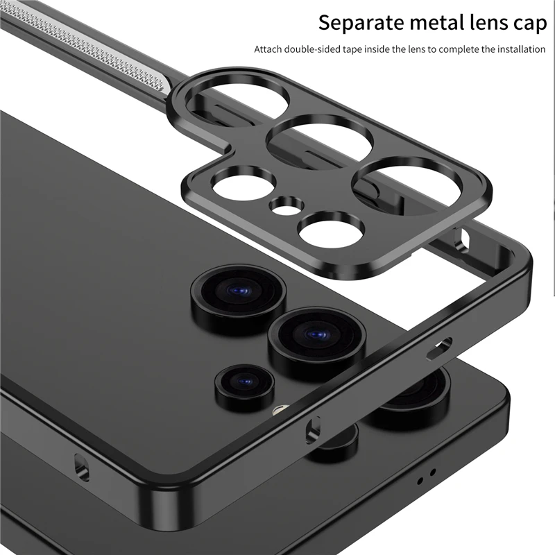 Sleek Aluminum Alloy Cooling Phone Bumper Case