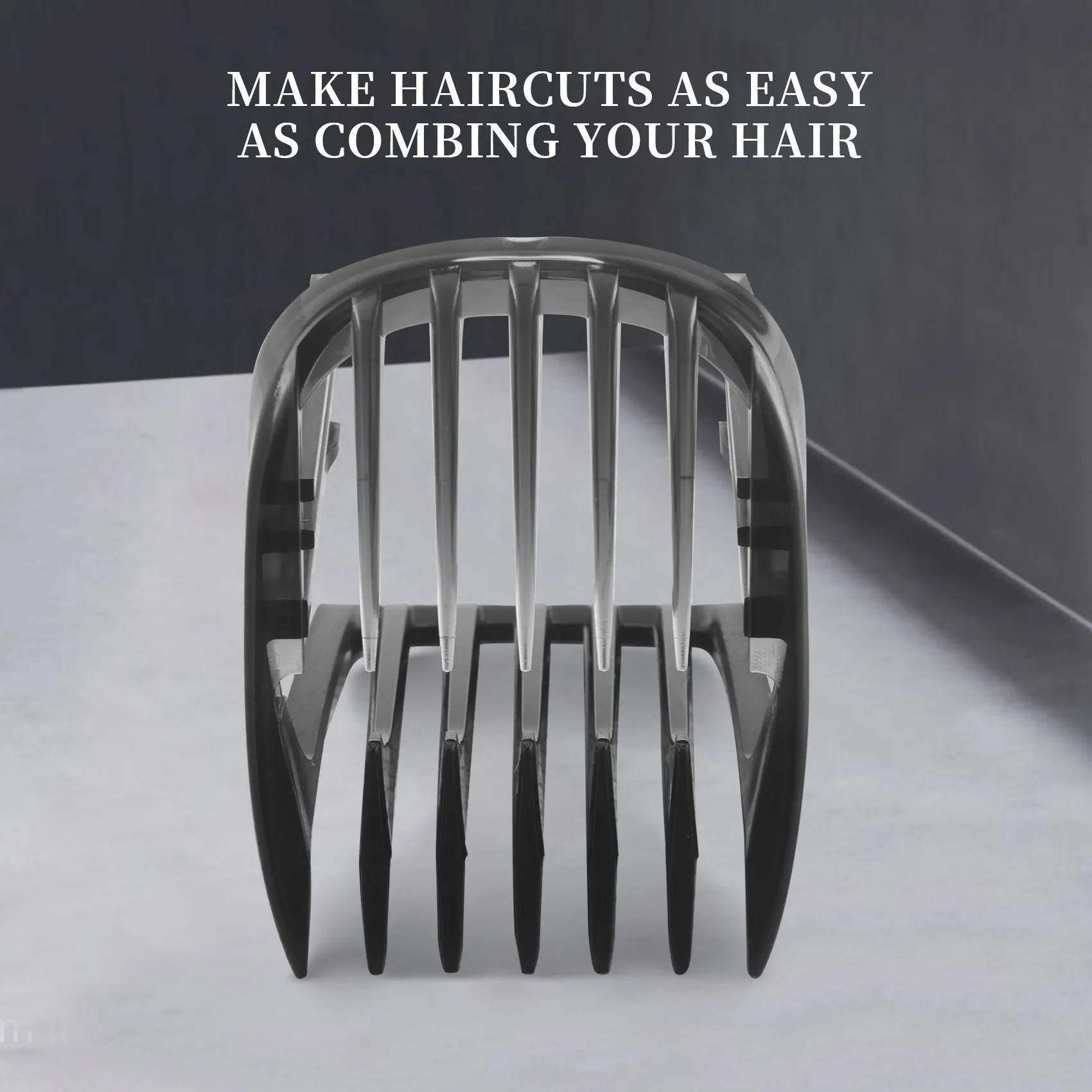 for Philips Hair Clipper HC3400 HC3410 HC3420 HC3422 HC3426 HC5410 HC5440 HC5447 HC5450/7452 Attachment Comb Black 6