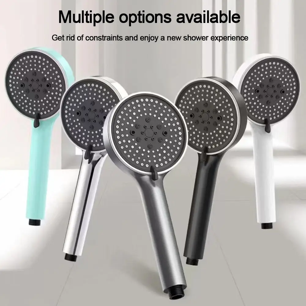 

6 Modes Shower Head Handheld Adjustable Shower Sprayer Multi-function High Pressure Water-saving Sprinkler Bathroom Accessories