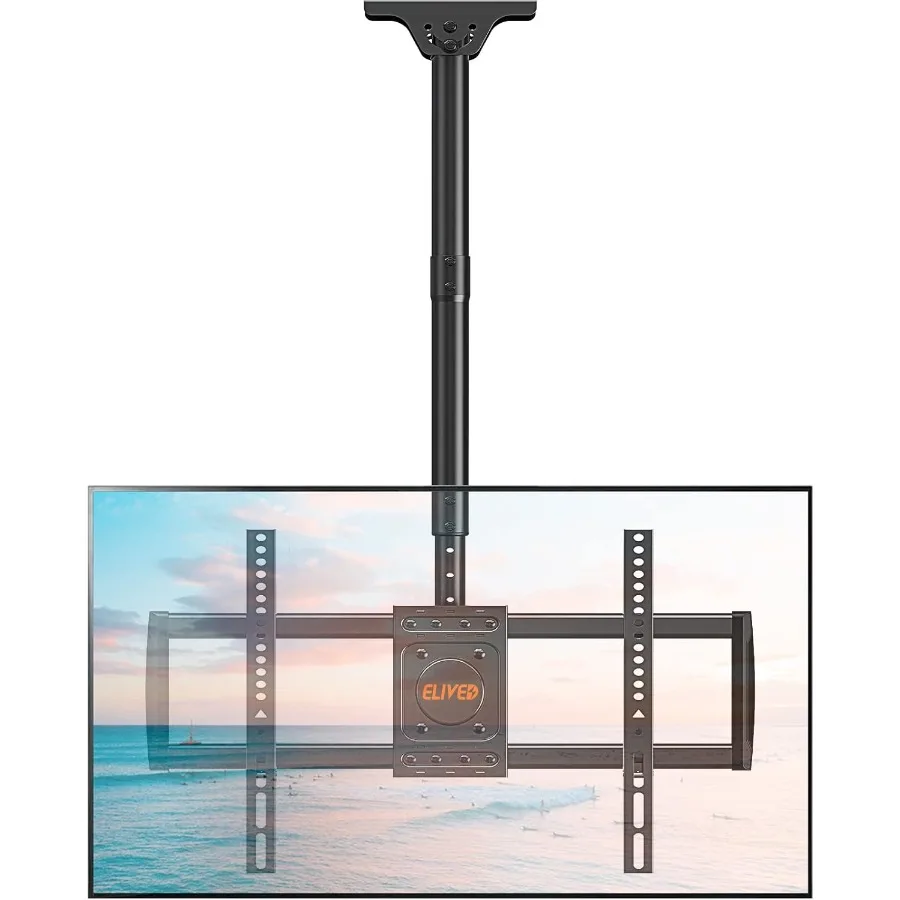 Height Adjustable Full Motion Ceiling TV Mount