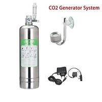 Aquarium CO2 Generator system Kit Stainless Steel CO2 Cylinder Generator System Carbon Dioxide Reactor Kit For Plant Fish 1