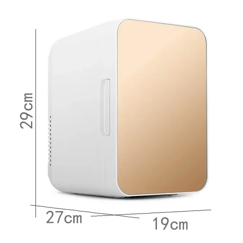 8L 12V 110V 220V AC DC Portable Refrigerator Cosmetic Fridge Makeup Refrigerators
