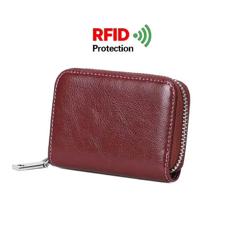 안티 RFID 카드홀더 NFC 차단 리더 잠금 ID 은행 카드홀더 케이스,  가..
