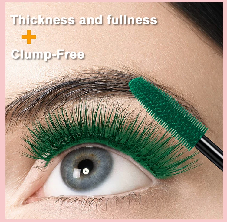 Colorful Waterproof Mascara For Long Lasting Voluminous Lashes_voghion.com