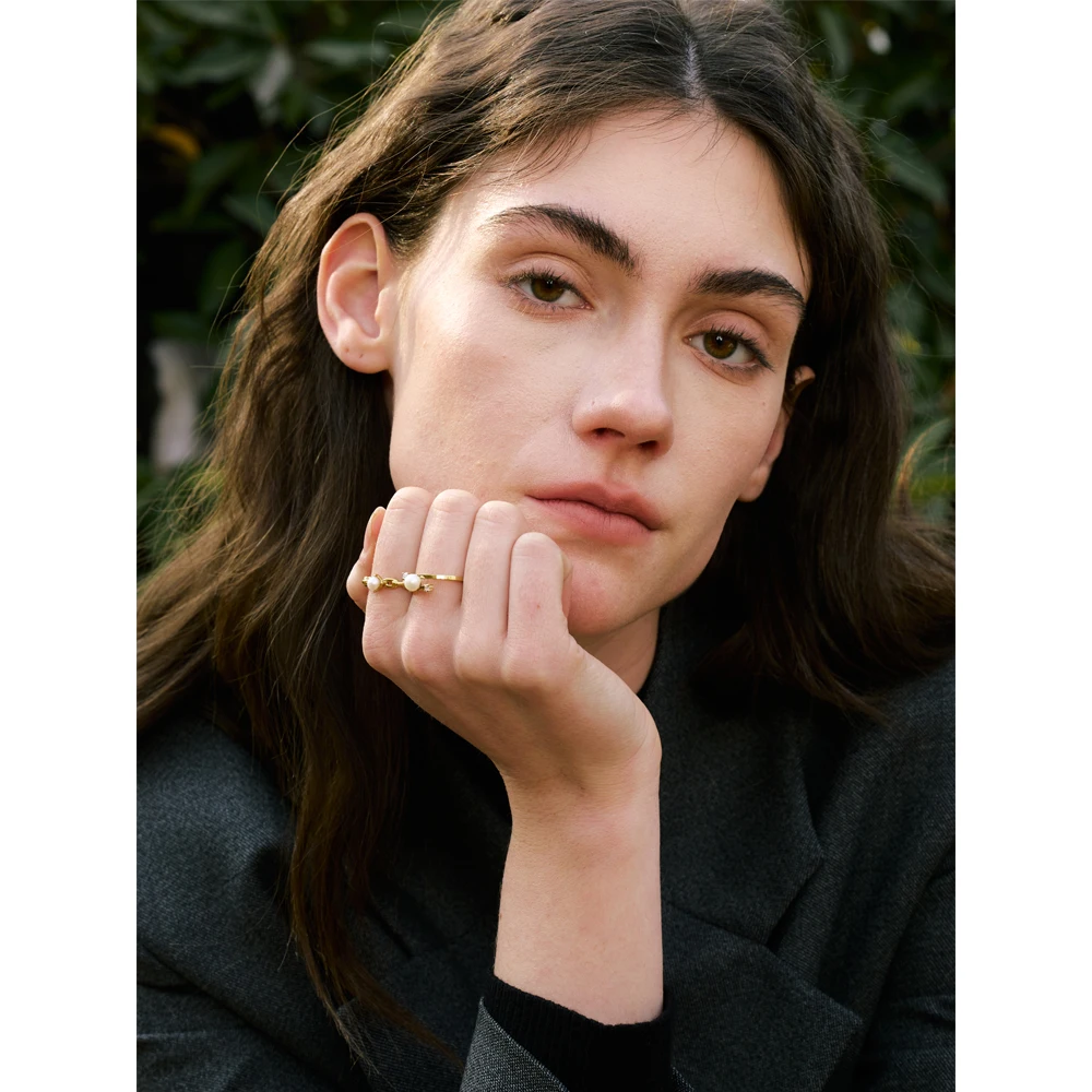 Yhpup Finger Ring 18K Gold PVD Plated