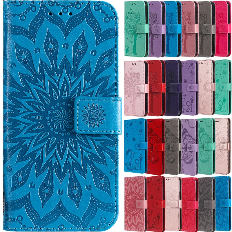 S23 S 23 Plus + Custodia Per Samsung Galaxy S23 S 23 Ultra S23Ultra Cover Coque Leather Flip Card Holder Portafoglio In Rilievo Etui