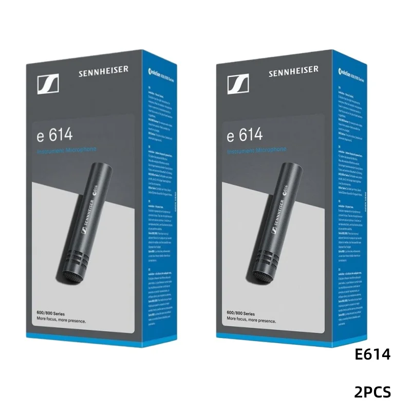 Wholesale Sales 1/2 PCS Sennheiser Evolution 600 Series E614 Hypercardioid Condenser Microphone for Woodwind Instruments