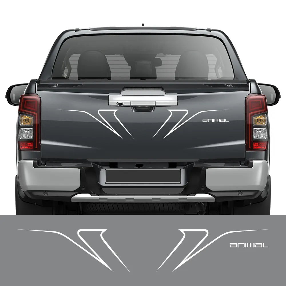 

Wholesale Car Rear Tail Stickers Truck Graphics Stickers for Mitsubishi L200 Triton Pickup Tailgate Decal Vinyl Film Decor Cover