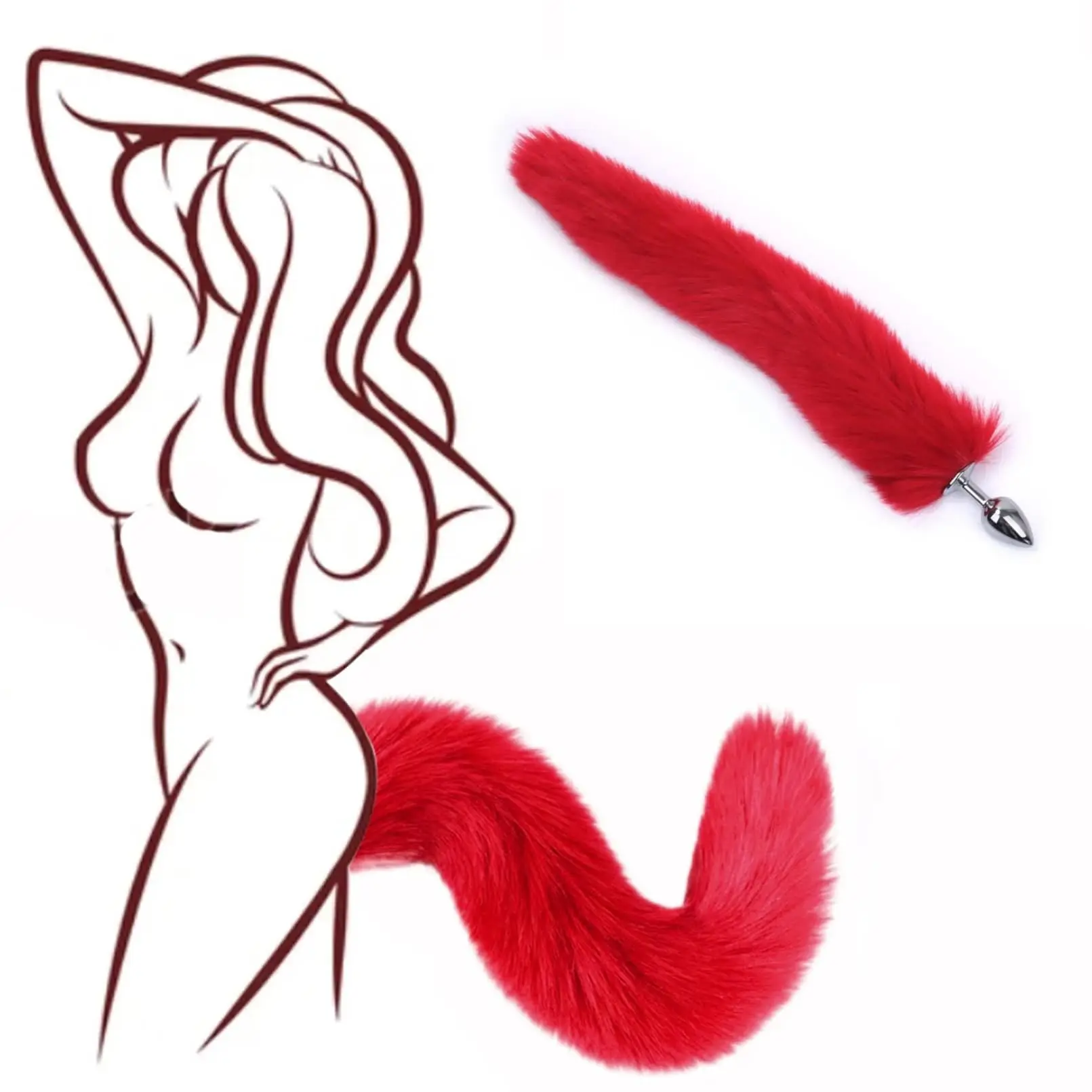 BESTCO 18 + Лисий хвост металлическая Анальная пробка Анальная расширитель Эротические товары Косплей фетиш бдсм взрослые секс-игрушки Аксессуары для девушек женщин пар BESTCO 18 + Лисий хвост металлическая Анальная пробка Анальная расширитель Эротические товары Косплей фетиш бдсм взрослые секс-игрушки Аксессуары для девушек женщин пар