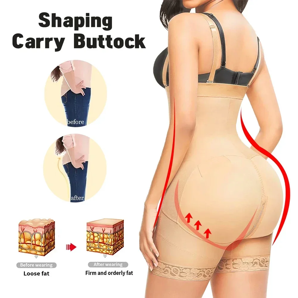 Compression Columbia Shapers Bodysuit Reducing and Shaping Girdles for Women Body Shaper Tummy Control Shapewear Bodysuit