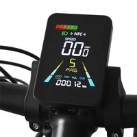 F3 e-bike NFC LCD affichage 24V/36V/48V/60V UART Scooter électrique compteur de vitesse indicateur de couleur animé 5PIN 2