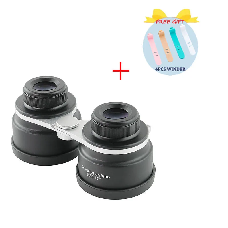 Binocular 2X40 3X50 HD 18MM Eyepiece Binoculars Full Optical Lenses