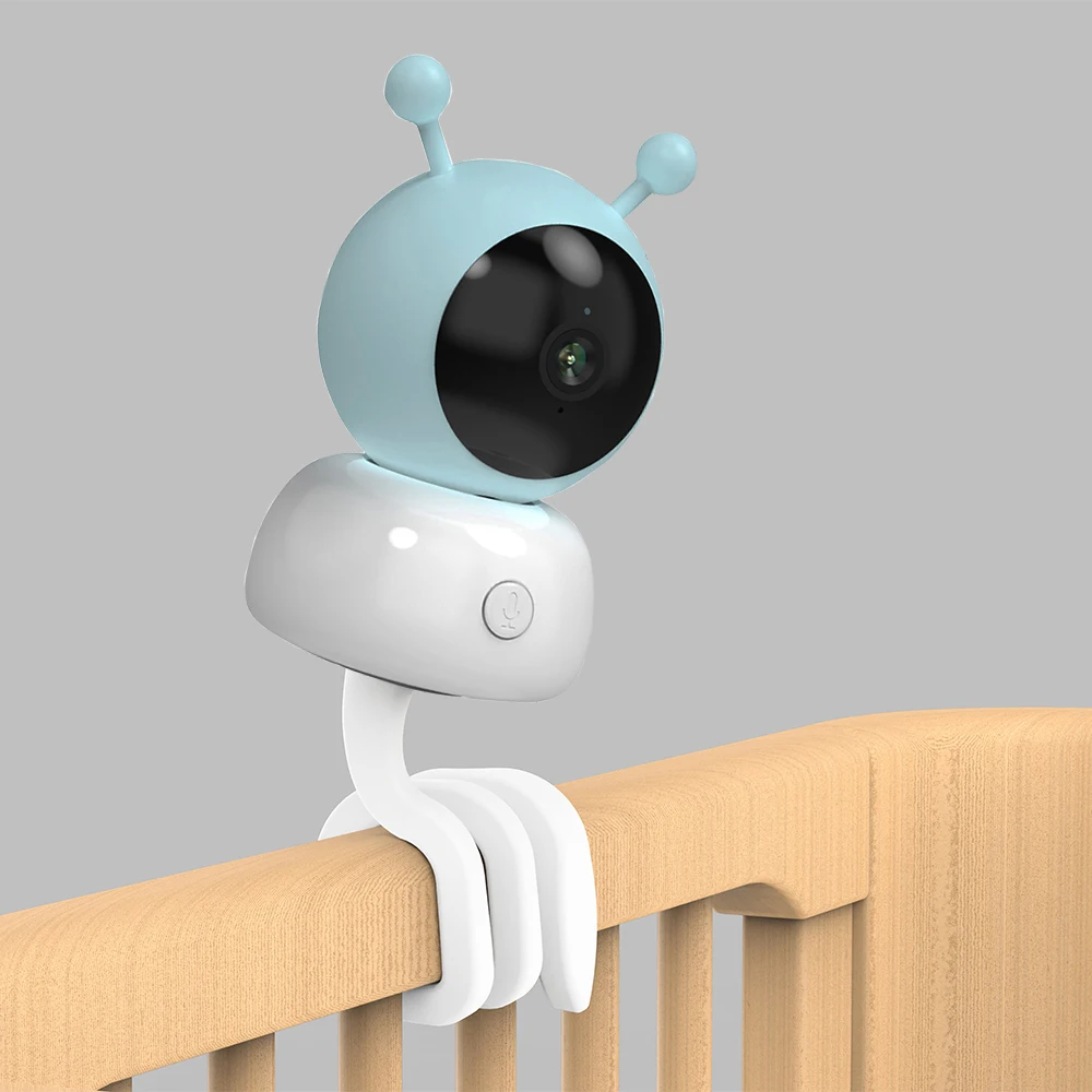 IP Camera Bracket Silicone Deformable Material Fixed on the Crib for Baby Monitor camera accessory camera holder stand