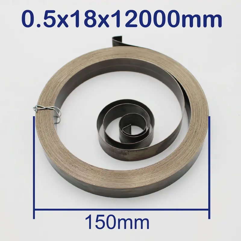 Flat Spiral Coil Constant Force Springs Various Sizes image 13