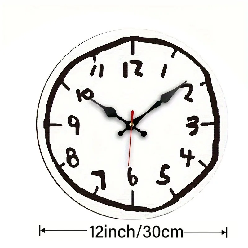 New 12 inch minimalist and stylish wall clock