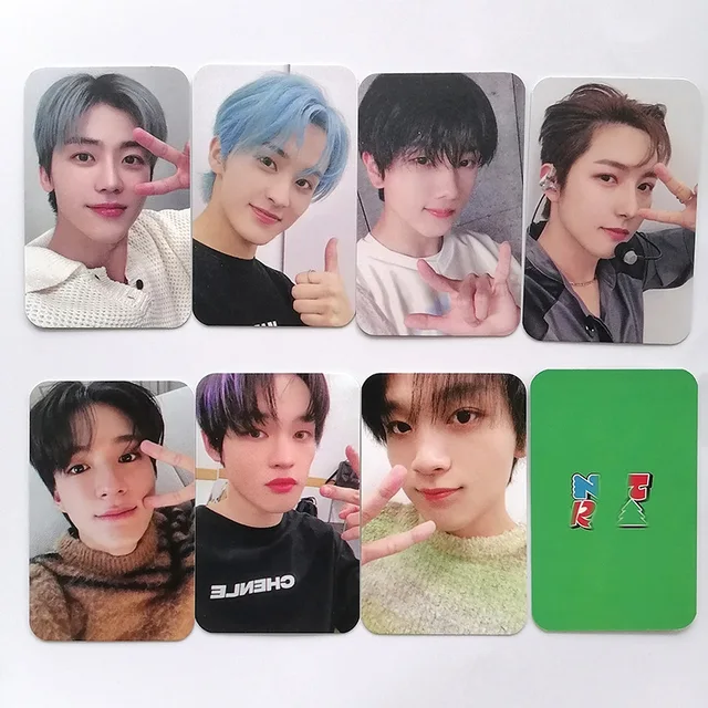 7 db/Beállított Kpop Nct Dream Candy Photocard Új Ablum Photo Print Pictures Képeslap Rajongóknak Ajándékok Lomo Kártya - Image 3
