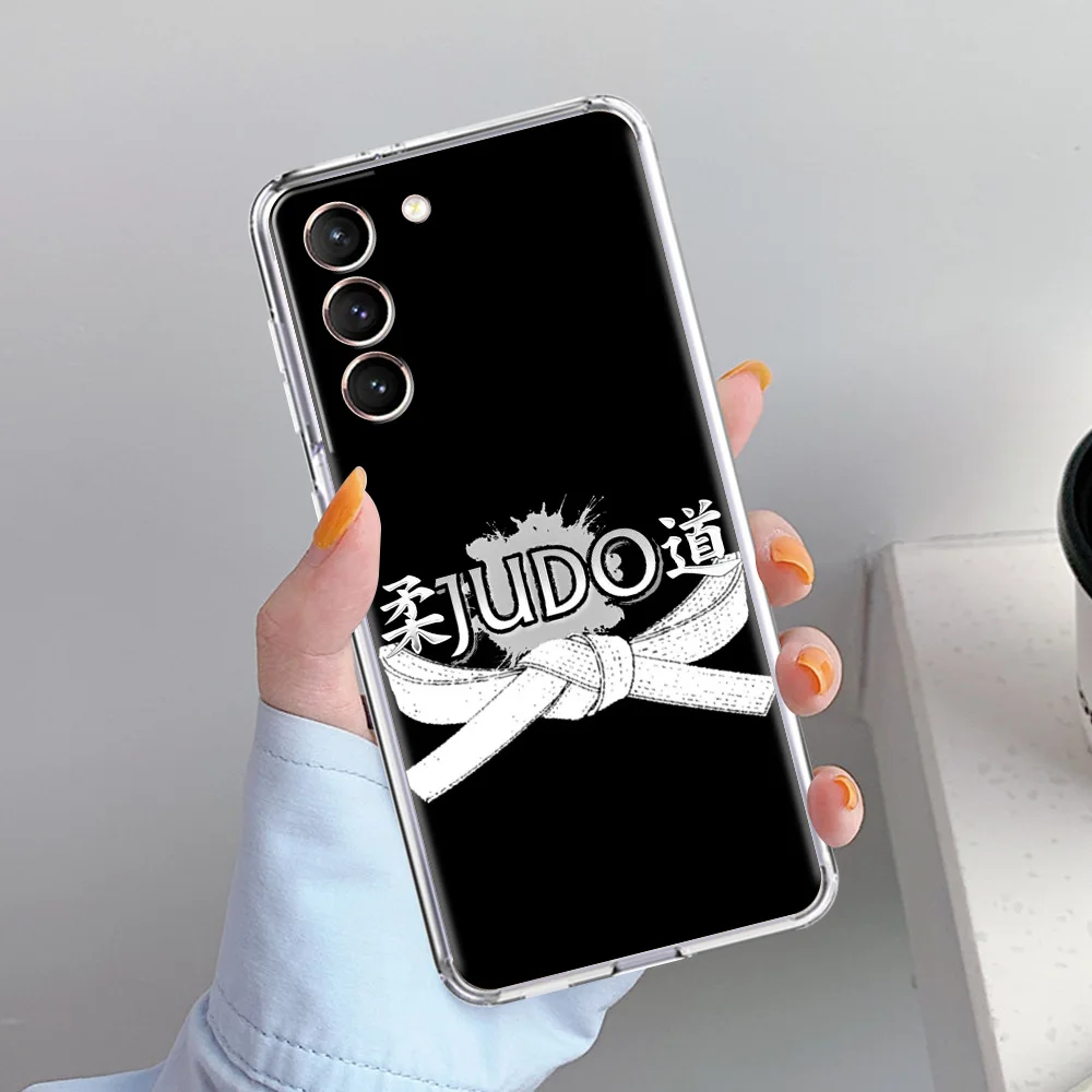 Soft Clear Japanese Martial Judo Phone Case Cover