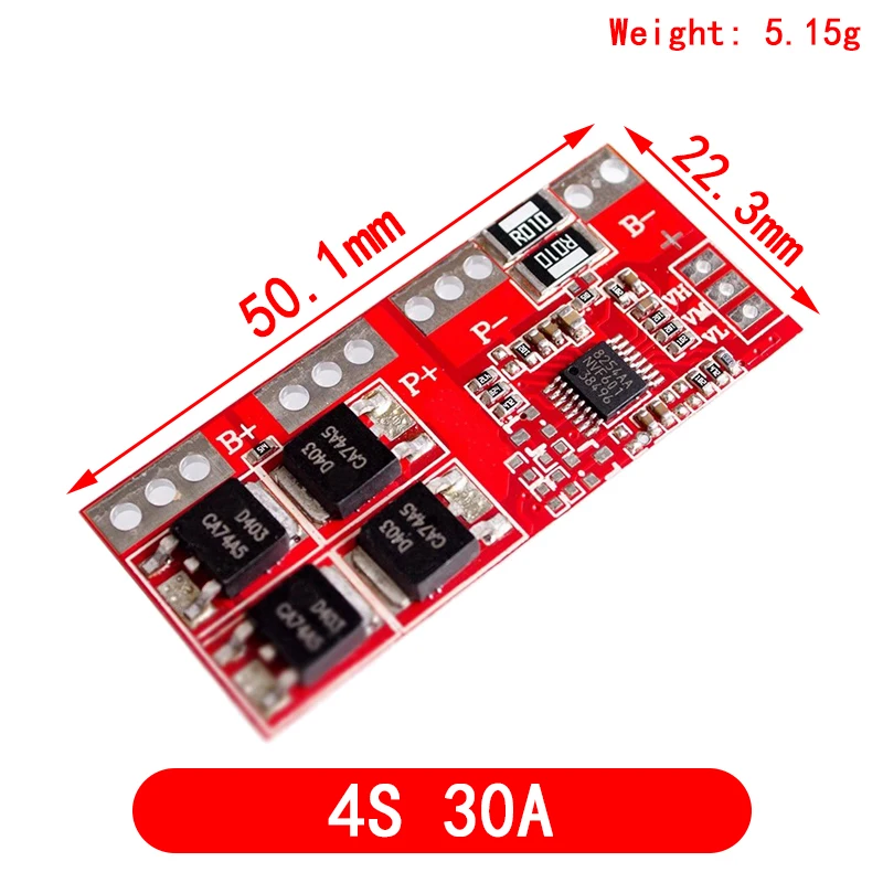 6S 7S 25.2V 29.4V 30A Bordo Di Protezione Della Batteria Al Lio Li-Ion 60A Picco Lipo BMS 18650 Celle Mos Per La Rondella Dell'automobile Trapano Elettrico - Foto 8