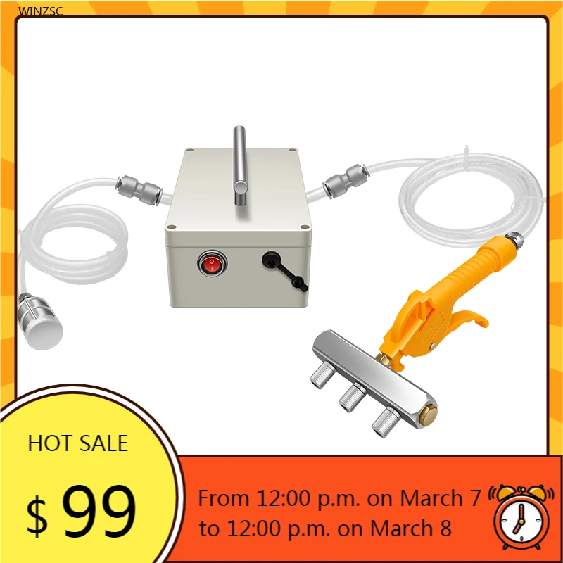100W Electric Lamb Leg Saline Syringe Pump Brine Automatic Injector Marinade Meat Meat Processor 4L/MIN